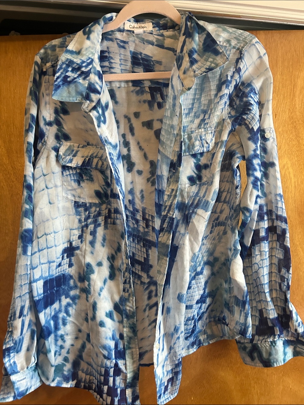 Calvin Klein | Tie-dye Button Down